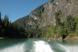 Canyon on the Exchamsiks River